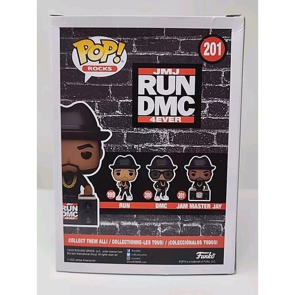 Funko Pop! Run DMC Jam Master Jay # 201 F40 - Picture 3 of 6
